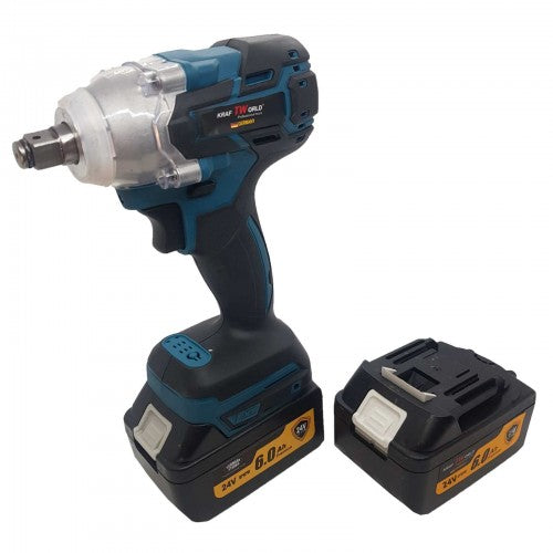 Акумулаторен Ударен Гайковерт KraftWorld 24V 6Ah 800 N/m