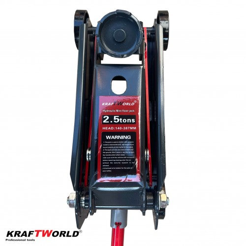 Комплект Хидравличен Крик и Подпорни Стойки KraftWorld – 2.5T за Джипове, Бусове и Ванове