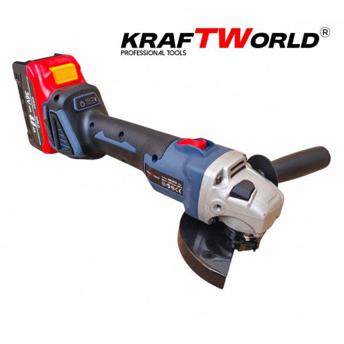 Акумулаторен Ъглошлайф Kraftworld 36V 8Ah с две батерии и куфар