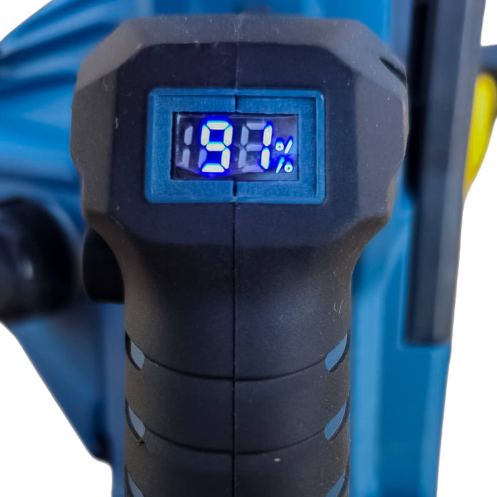 Акумулаторна Верижна Резачка с двойна батерия KraftWorld PRO – 42V (2×21V), 16″, 2 Вериги