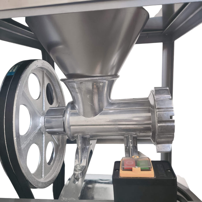 Професионална Алуминиева Месомелачка №32 с Електромотор