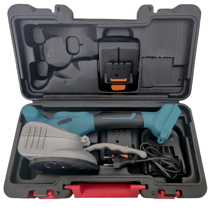 Акумулаторен Вибратор за Плочки – 8Ah Батерии, 13.5 см Вендуза, Регулируеми Вибрации