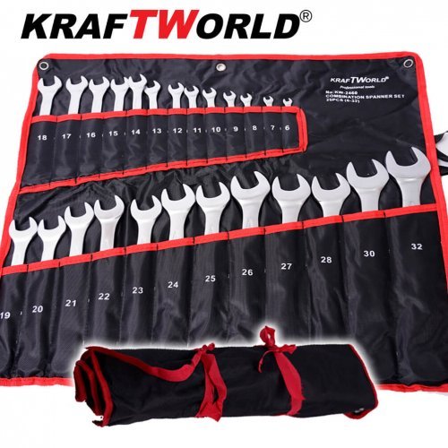Немски Звездогаечни Ключове KraftWorld от 6 до 32мм в калъф
