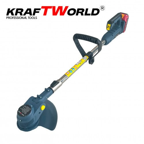 Комплект акумулаторен тример за трева и резачка за клони 36V 8Ah PowerMax Kraftworld