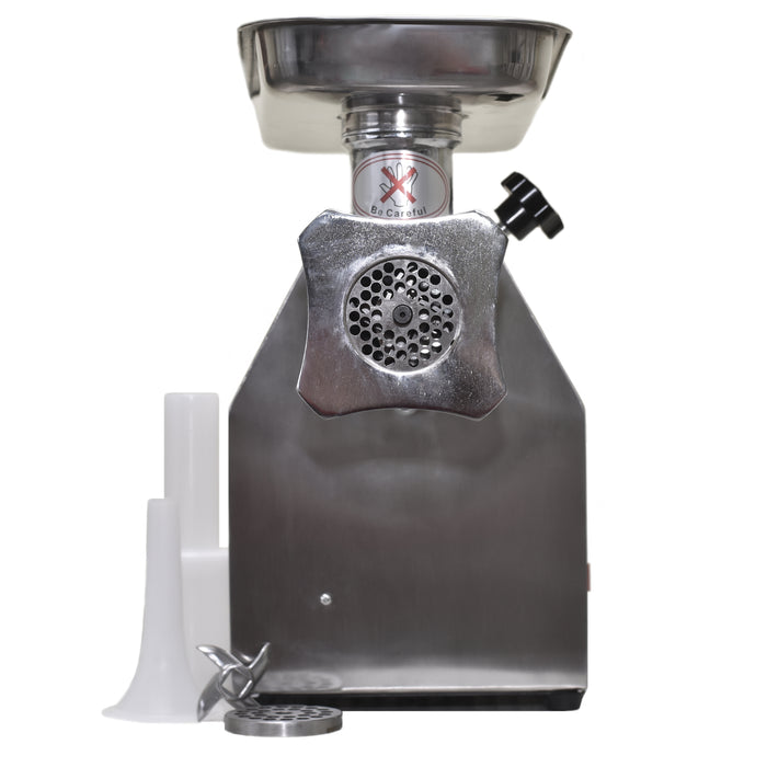 Електрическа Месомелачка KraftWorld МК-22 | 2200W, 200 кг/ч, Неръждаема Стомана