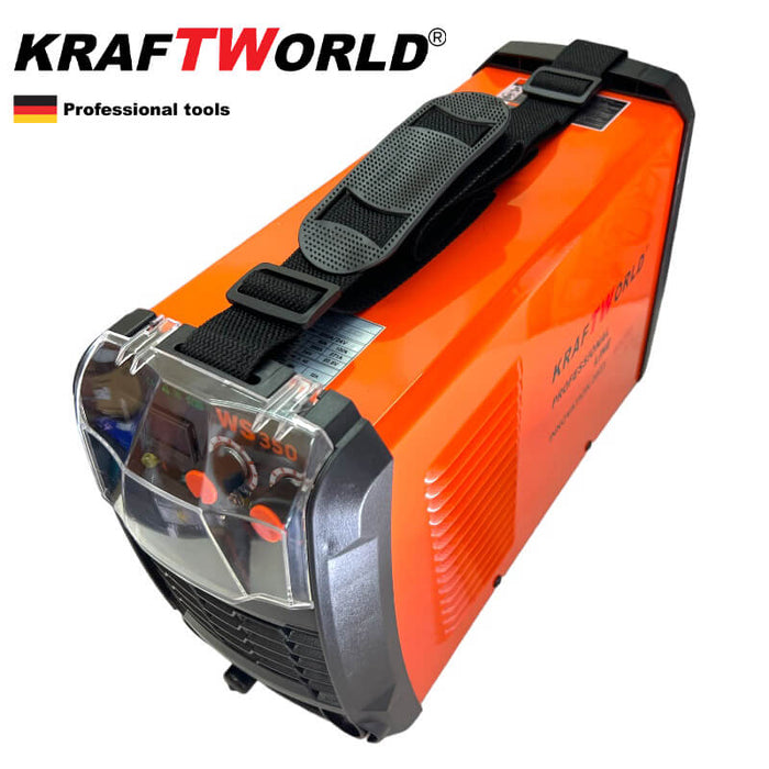 Немски Инверторен Електрожен KraftWorld WS-350А С АРГОН + Маска за заваряне
