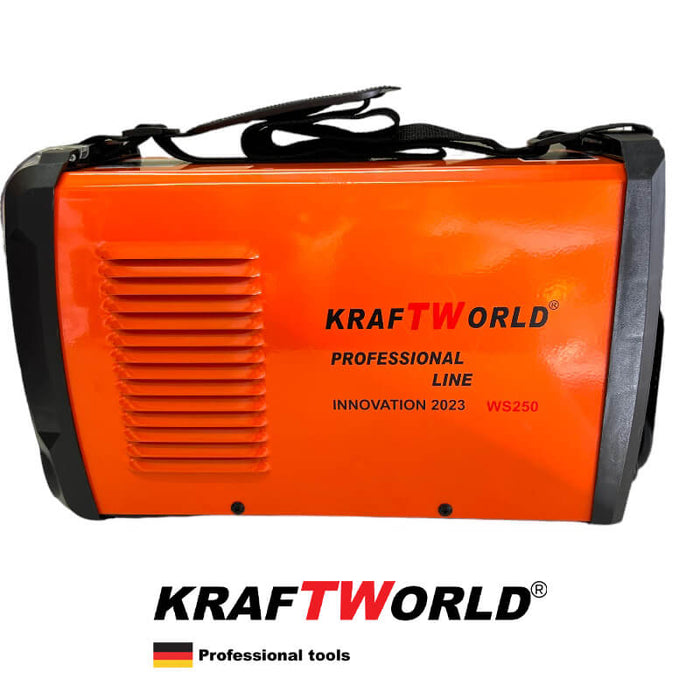 Инверторен Електрожен KraftWorld WS-350А С АРГОН + Маска за заваряне