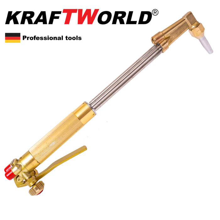 Немски Резак за Газокислородно Рязане KraftWorld 440 mm - Газов резак с пергел и 4 дюзи