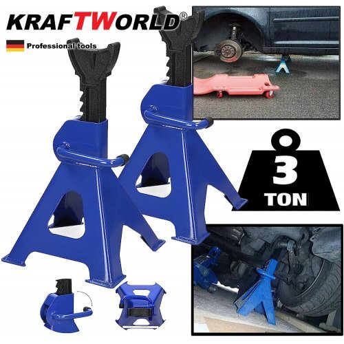 Подпорни стойки за кола 3т KraftWorld - 2бр комплект