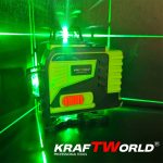 Самонивелиращ 4D Лазерен Нивелир KRAFT WORLD с 16 Линии - Image 6